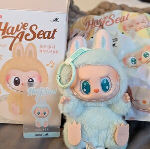 BRAND NEW QUQU POPMART THE MONSTERS LABUBU HAVE A SEAT VINYL FACE OPENED